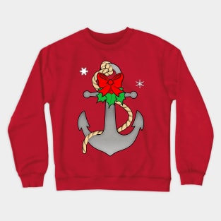 Christmas Anchor Crewneck Sweatshirt